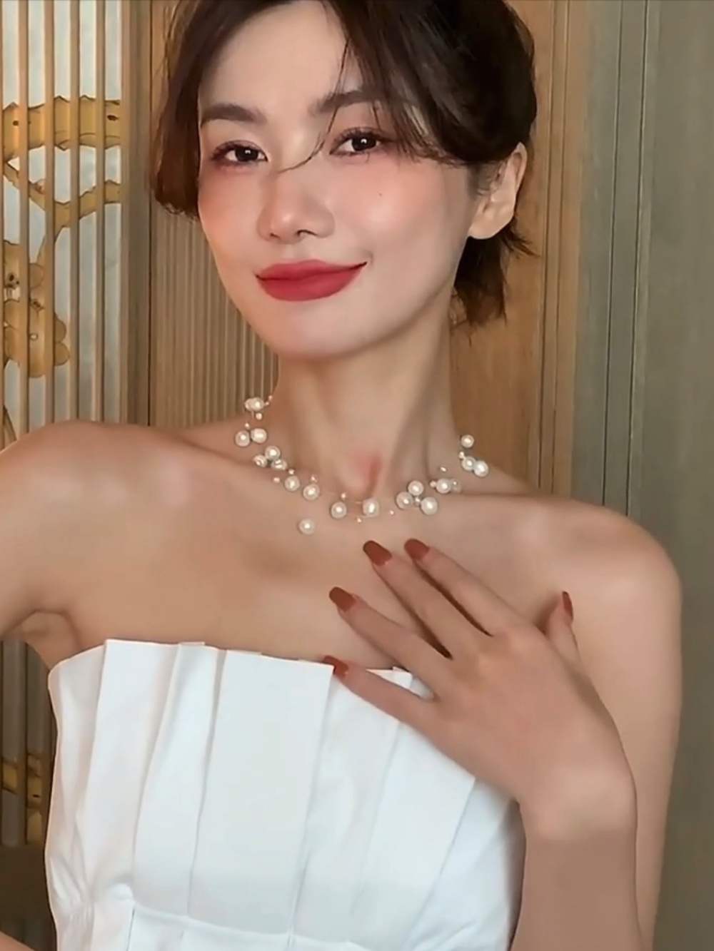 Freshwater Pearl Necklace - Picture 4 of 5